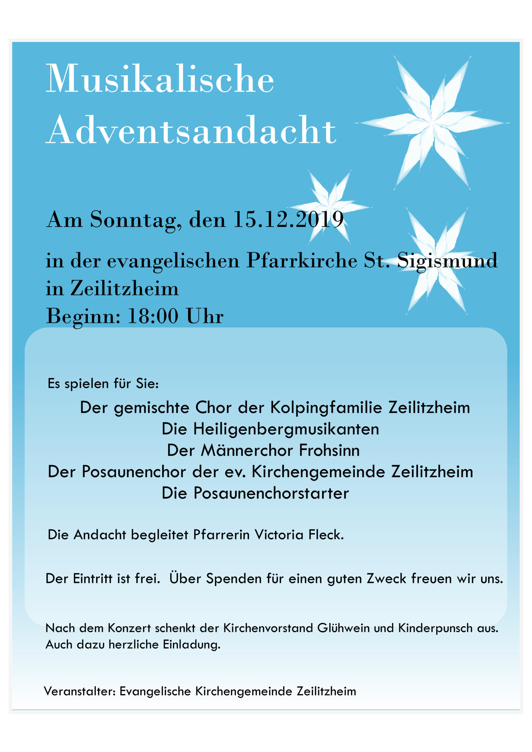 Adventskonzert in Zeilitzheim